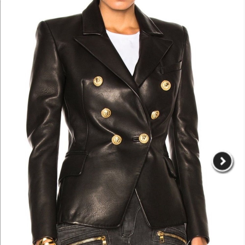 Balmain Inspired Double Breasted Blazer